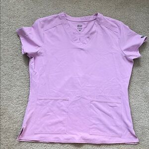 Insight Women's V-Neck Top in Light Purple